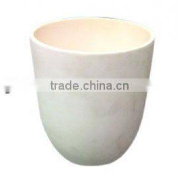 High purity alumina crucible for crucible melting furnace