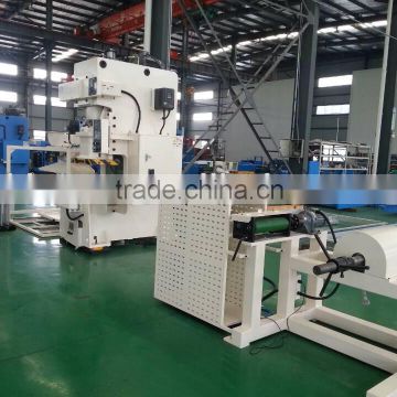 Fully-automatic C-type air conditioner fin press line