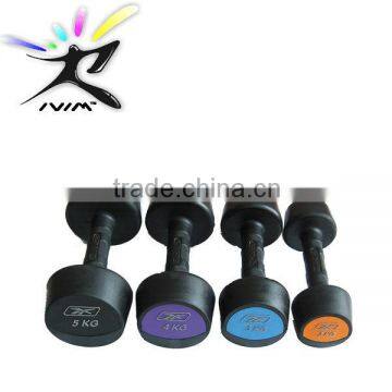 lady fitness exercise dumbbell