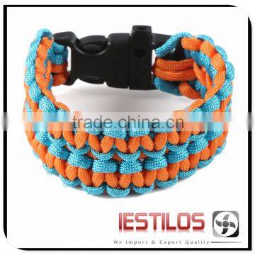 Cheap Survival Paracord Bracelet for Outdoor Sport With Buckle Suvival Rope photo-3
