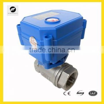 2 way electric ball valve for rain water and irrigation machine and solenoid valve