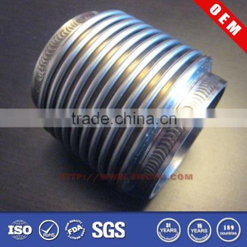 Customized cnc machining parts stainless steel bellows