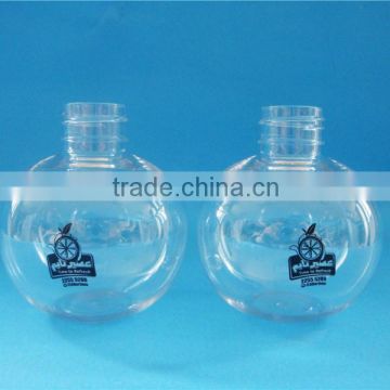 plastic empty ball lotion bottle, 120ml empty cosmetic body lotion bottle for packaging