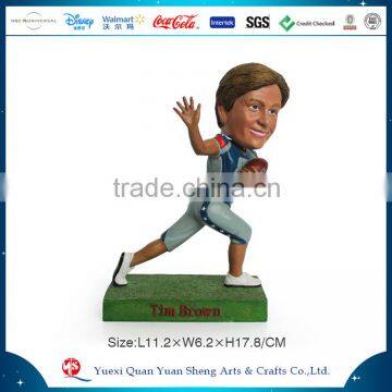 2016 New Design Customized Resin 3D Bobble Head