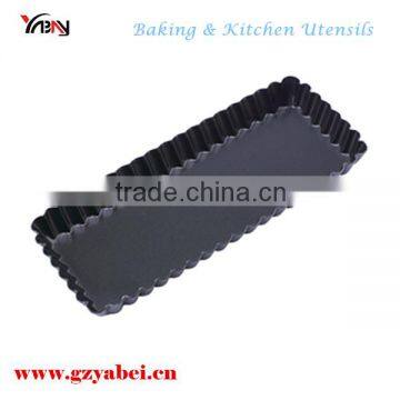 Non-stick Aluminum Cake Decoration Hard Anodized Tart Pan/ Pizza Pan photo-4