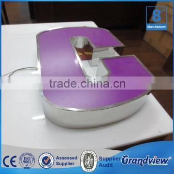 Front Lit Epoxy Resin Face Channel Letter Retail Shop Sign Quality Choice photo-4