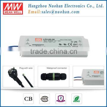 Mean well 60W 36V power led driver LED driver 60w led power supply