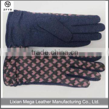 Multicolor Cashmere Wholesale Fashion Hand Wool Gloves for girls