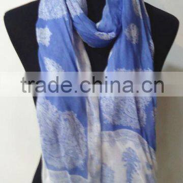 High Quality Fashion Print Cotton Scarf