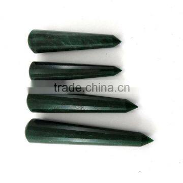 Green Aventurine ( Dark ) Massage Wands