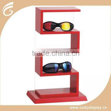 Wooden Rack for Sunglasses Display