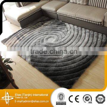 3D Design 100% Polyester Floor Shaggy Carpet