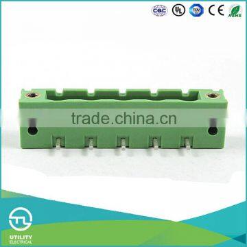 UTL Pcb Screw Connector Pitch Vertical Rising Clamp Euro Terminal Block 7.62mm 1000V photo-3