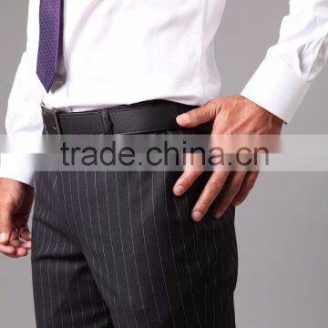 The Classic Black Pinstripe Pants photo-4