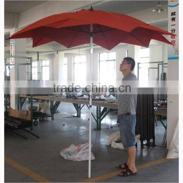 2.5m lotus flower shape umbrella for patio