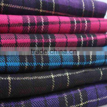 uk Twill Plaid Shirt Upholstery Check Fabric