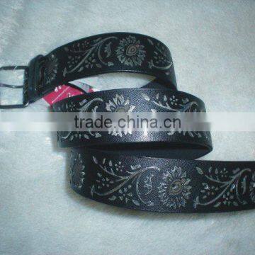 Carving flower belt