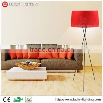 red black white color modern floor standing lamp