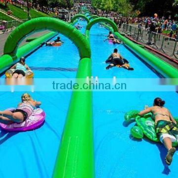 super earth palyround inflatable slip n slide for CE inflatable slide