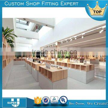 Modern retail shopping mall custom computer shop interior design