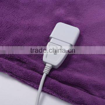 LCD Digital Display Electric Microfleece +polyester Heated Rug photo-5