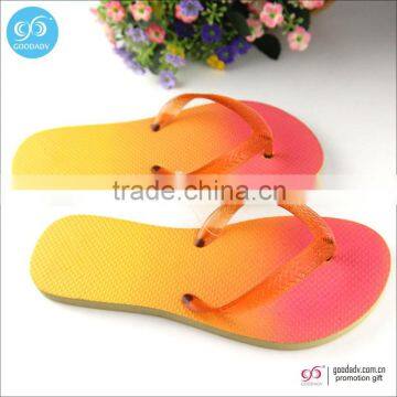 Guangzhou wholesale sublimation printing high quality rubber slippers flip flops