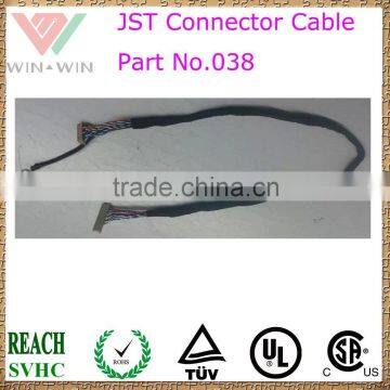 Part No 038 JST Connectors' Cable Assembly