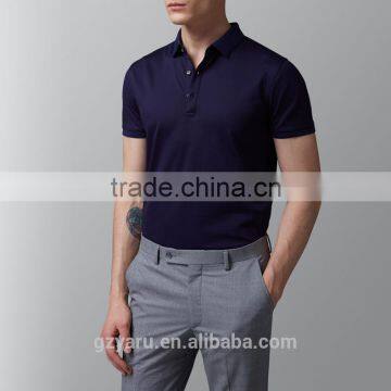 Men's latest Brand High Quality Classical Business 100% Cotton POLO T Shirt