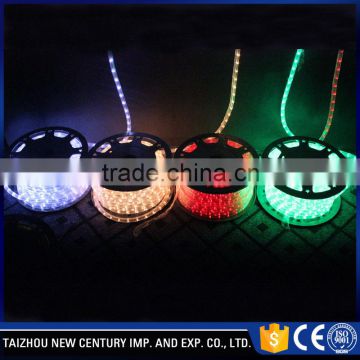 flashing christmas outdoor 3d motif rope light