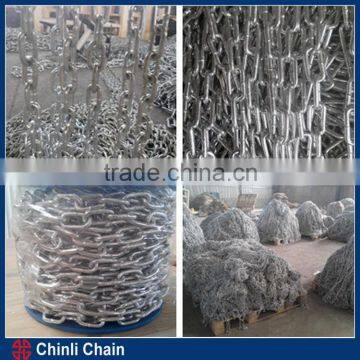 US Standard NACM84/90 iron chain/iron link chain/iron ore chain