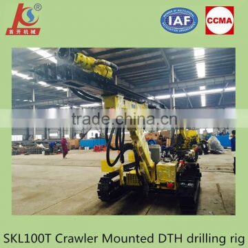 Crawler open DTH drilling SKL100T self-propelled drilling equipment