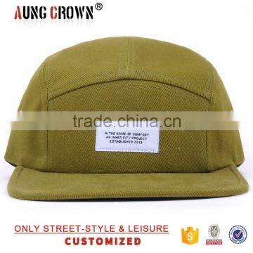 American Style 5 Panel Hats Fashion Design photo-2
