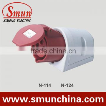 16A 4p 380v IP44 6h industrial socket