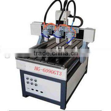 Mini advertising cnc router machine with 600*900mm working area