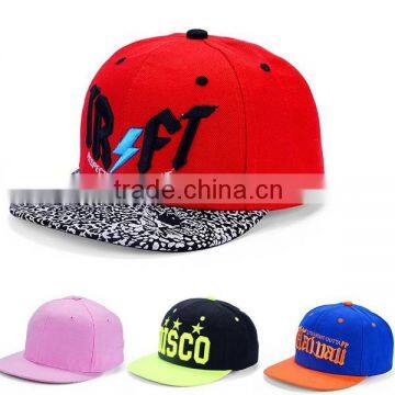 Hot Sale Flat Snapback hats Wholesale