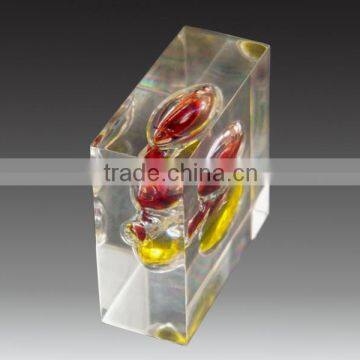 Acrylic Block Sign Holder photo-3