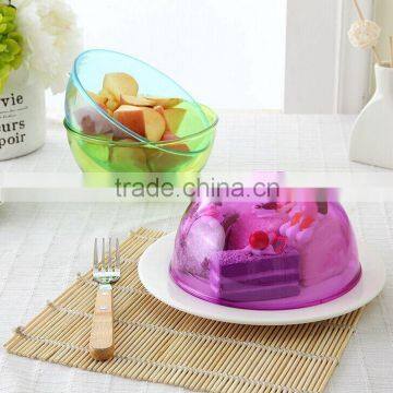 2015 new products food grade plastic salad bowl in set