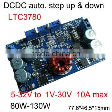 DC DC step up and down converter module high efficiency 98% constant output voltage and current 24V 4A 5A 8A 80W