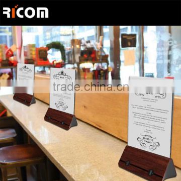 New Design Menu Holder Coffee Shop Power Bank Restaurant Power Bank