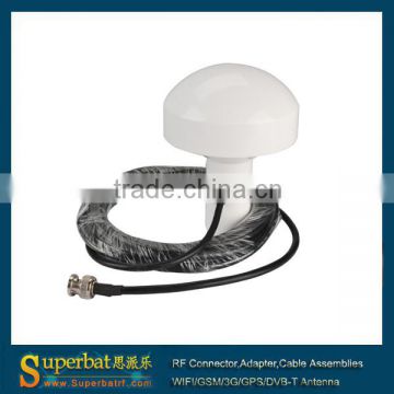 GPS bluetooth receiver 5 meter BNC antenna