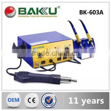 Hot Sale BAKU 3 in 1 Hot Air Rework Station with Gun, Soldering Iron, 500W (BK-603A Rework Soldering Station )