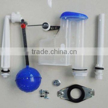 Bathroom accessory made in China PP Dual Flush water tank fitting