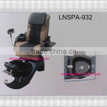 LNSPA-932 Latest pedicure massage chair & Pipeless SPA chair & 1 year warranty