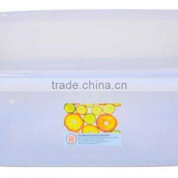 PLASTIC RECTANGULAR CLEAR TRAY 5125T