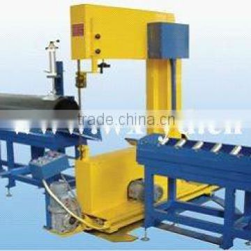 DQJ800 Plastic Pipe Band Saw Angle Cutting Machine