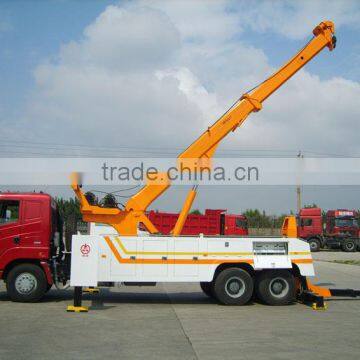 LUFENG Brand 6x4 heavy duty 20 Ton rotator tow truck,road wrecker,recovery truck