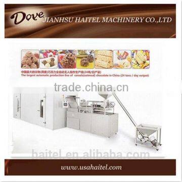 2016 most popular!!! automatic chocolate bar making machine