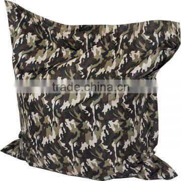 camo printing oxford bean bag pillow