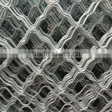 Galvanized window grid mesh