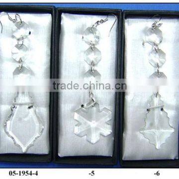 (05-1954)diamond shape glass decoration crystal craft